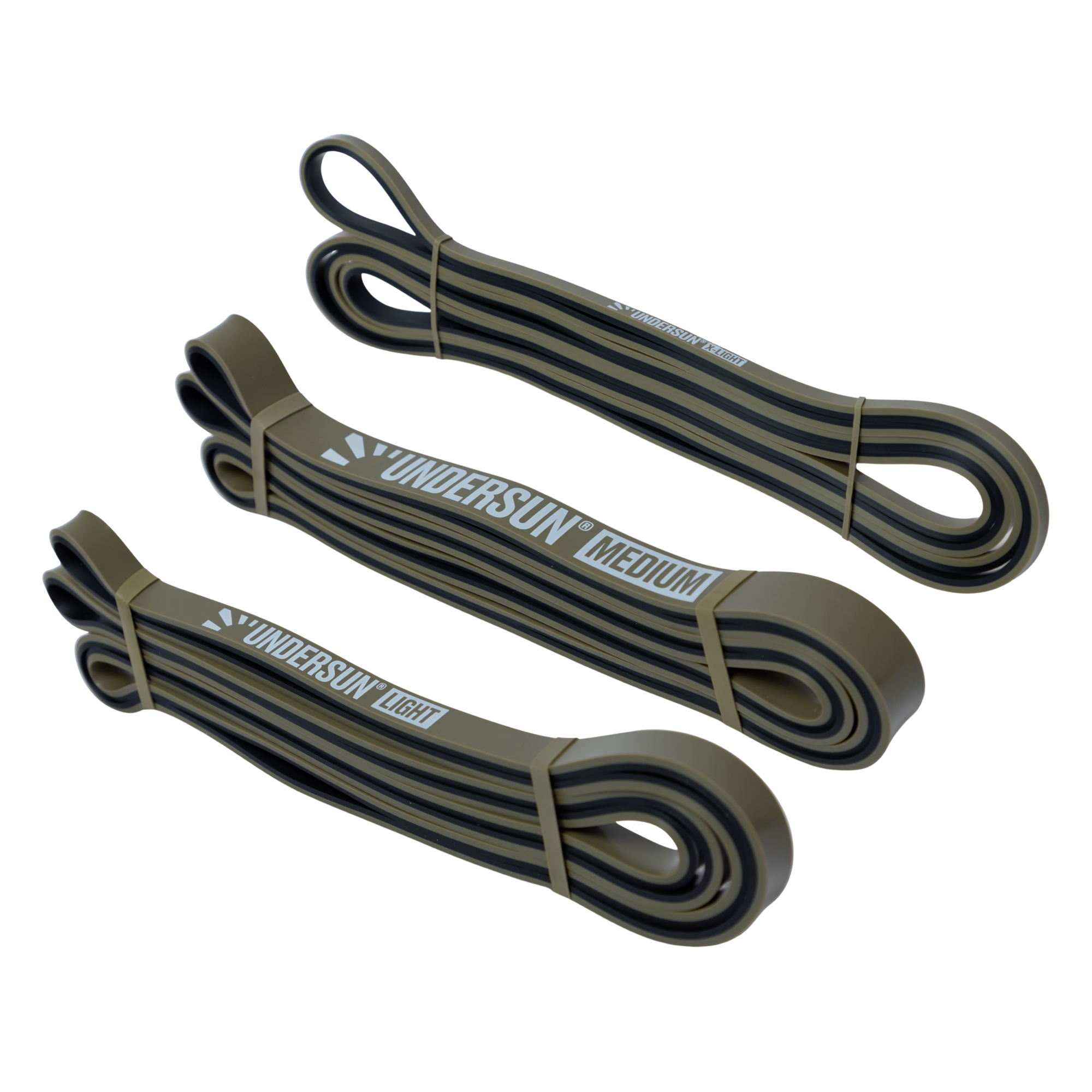 Exercise Resistance Band Set of 3 Undersun Fitness Canada